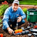 how to do an Irrigation check system for leaks