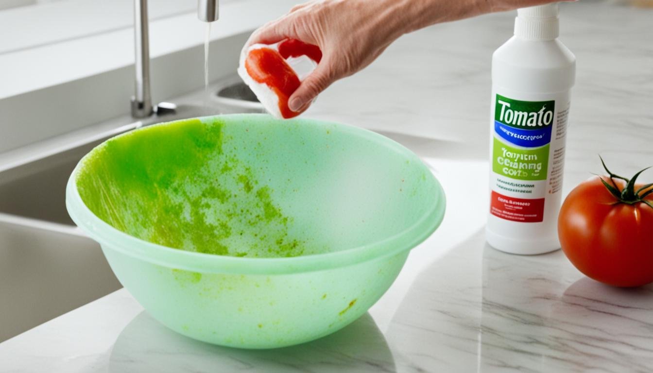 Read more about the article Erase Tomato Stains from Plastic Bowls Easily